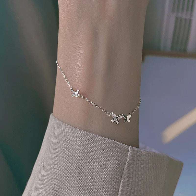 Stainless Steel Zircon Necklaces 18K Gold